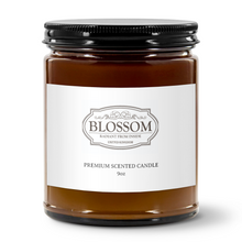 將圖片載入圖庫檢視器 Blossom Amber 9oz Soy Candle Jar