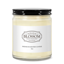 將圖片載入圖庫檢視器 Blossom Radiance 9oz Soy Candle in Clear Glass Jar