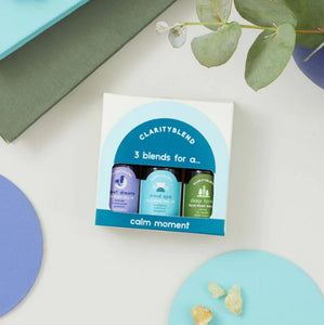Clarity Blend Calm Moment Pulse Point Roller Collection | 英國Clarity Blend Calm Moment精油滾珠套裝