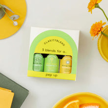 Load image into Gallery viewer, Clarity Blend Aromatherapy Pulse point roller collection set for a pep up | 英國Clarity Blend Pep Up精油滾珠套裝