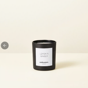 Ambustum Lemon & Ginger Scented Candle | 英國 Ambustum Lemon & Ginger 香薰蠟燭 220g