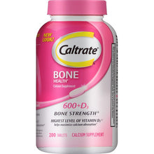 Load image into Gallery viewer, 美國 Caltrate 鈣 600+維生素D3 200粒 American Caltrate Calcium 600 + Vitamin D3 200 capsules