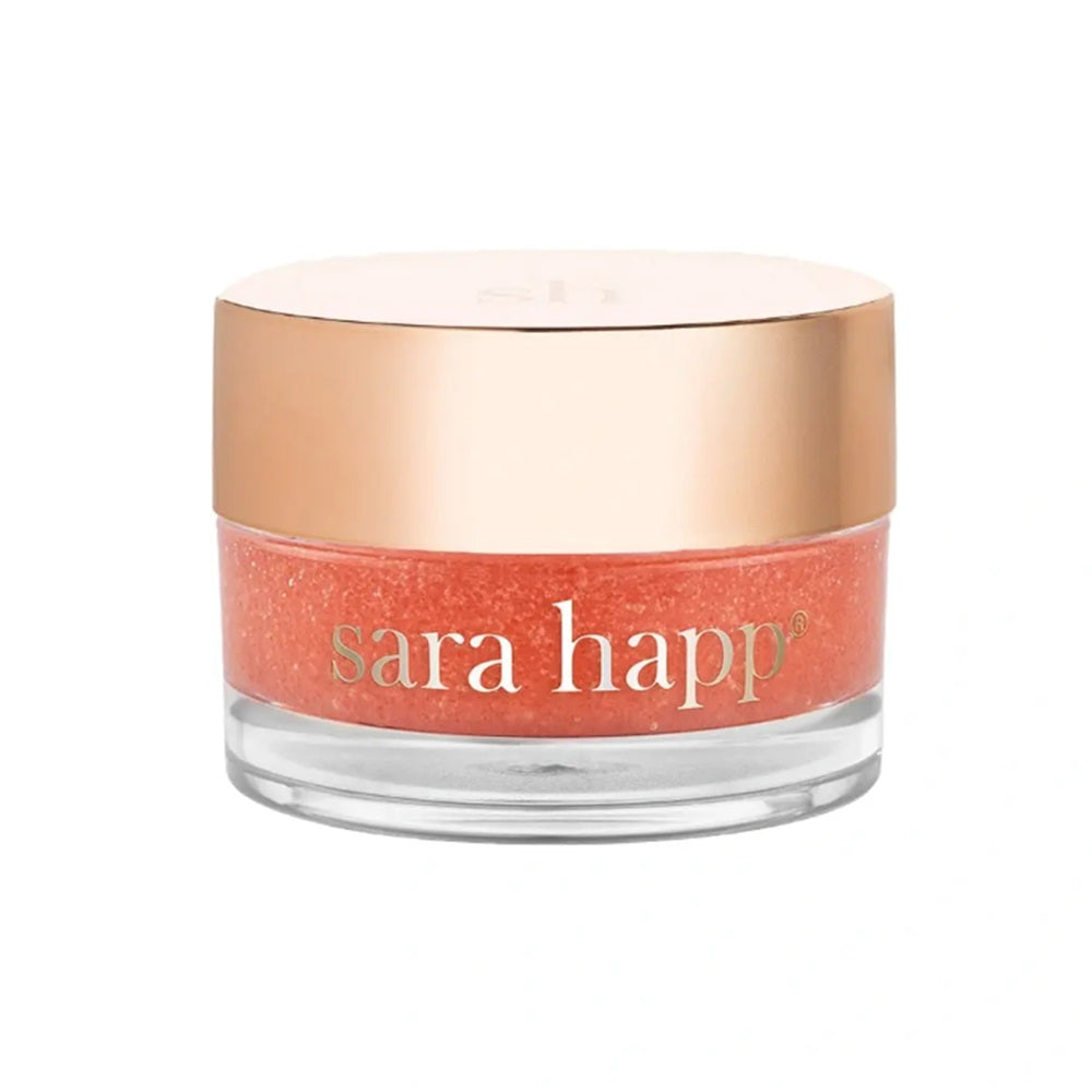 Sara Happ The lip scrub: sparkling peach | 美國Sara Happ 蜜桃磨砂護理唇霜