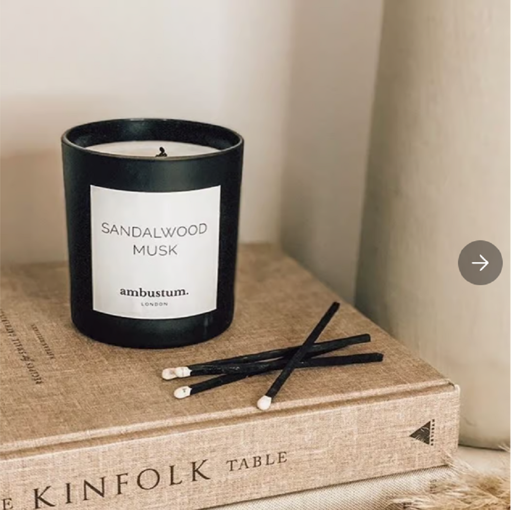 Ambustum Sandlewood Musk Scented Candle | 英國 Ambustum Sandlewood Musk香薰蠟燭 220g