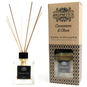 英國肉桂丁香精油擴香 | Ancient Wisdom 200ml Cinnamon & Clove Essential Oil Reed Diffuser