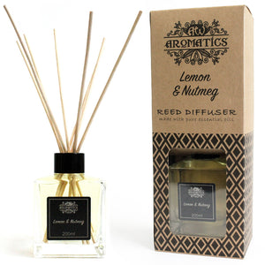 英國檸檬肉荳蔻精油擴香 | Ancient Wisdom 200ml Lemon & Nutmeg Essential Oil Reed Diffuser