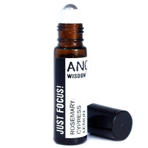 Ancient Wisdom 10ml Roll On Essential Oil Blend - Just Focus!