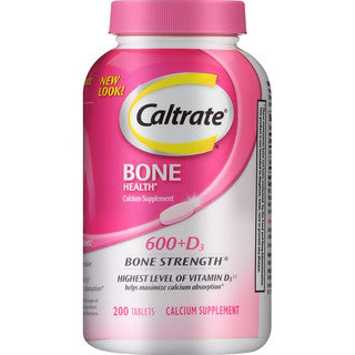 美國 Caltrate 鈣 600+維生素D3 200粒 American Caltrate Calcium 600 + Vitamin D3 200 capsules