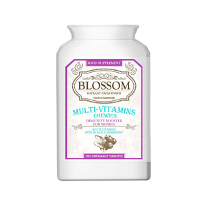 Blossom Multi-Vitamins Chewies 120 tab | 英國Blossom女士綜合維他命 (120片)